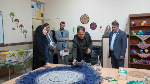 بازدید مدیرکل کمیته امداد استان از بخش‌های مختلف سازمان جهاد دانشگاهی و پارک علم و فناوری