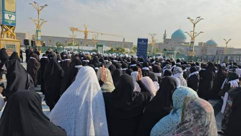 اعزام سالمندان تحت حمایت کمیته امداد استان کرمانشاه به مشهد مقدس