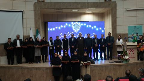 تجلیل از پرستاران حامی ایتام در استان کرمانشاه به مناسبت روز پرستار و میلاد حضرت زینب (س)