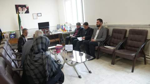 گزارش جامع بازدید مدیرکل کمیته امداد استان کرمانشاه از اداره منطقه یک