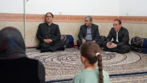 حضور میدانی مدیرکل کمیته امداد استان در ثلاث ؛ از افتتاح مسکن تا شنیدن بی‌واسطه صدای مددجویان